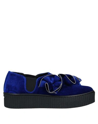 Pinko Sneakers In Bright Blue