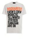 DSQUARED2 COTTON FLUO LOGO T-SHIRT