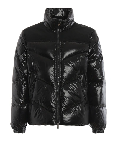 Woolrich Logo Arctic Black Puffer Jacket