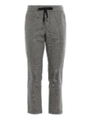 DOLCE & GABBANA CASHMERE BLEND MINI CHECK TROUSERS