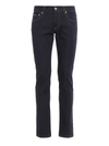 DOLCE & GABBANA REAR LOGO PATCH SKINNY JEANS