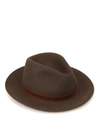 BORSALINO ALESSANDRIA BROWN FELT HAT