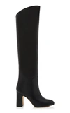 STUART WEITZMAN LUCINDA LEATHER OVER-THE-KNEE BOOTS,733472