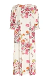 BYTIMO DELICATE FLORAL-PRINT JERSEY MIDI DRESS,775812