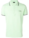 Diesel Poloshirt Mit Borten In Green