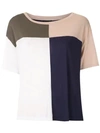 ALCAÇUZ NADAL colour BLOCK BLOUSE