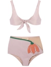 ADRIANA DEGREAS TULIPA HOT PANTS BIKINI SET