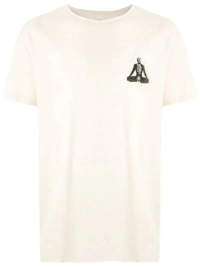 Osklen Yogue Print Hemp T-shirt In White