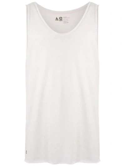 Osklen Rust Yogue Hemp Tank In White