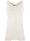 Osklen Yogue Hemp Vest In White