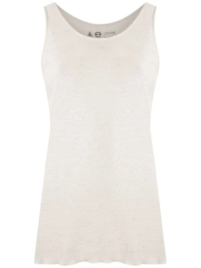 Osklen Yogue Hemp Waistcoat In White