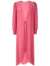 ADRIANA DEGREAS SILK MIDI COVER-UP