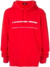 UNDERCOVER UNDERCOVER 'A CLOCKWORK ORANGE' HOODIE - 红色