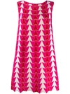 ANTONINO VALENTI ARROW PATTERN DRESS