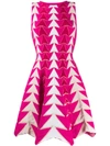 ANTONINO VALENTI ANTONINO VALENTI ARROW PRINT DRESS - 粉色