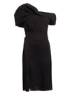 3.1 PHILLIP LIM / フィリップ リム Asymmetric Drape-Sleeve Cocktail Dress