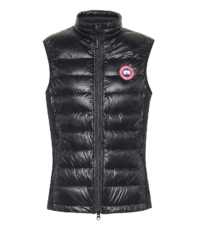 Canada Goose Black Feather Down Hybridge Lite Padded Gilet