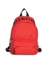 BALENCIAGA Small Wheel Logo Backpack