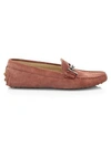 TOD'S Gommino Double T Suede Driving Loafers