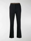 ROBERTO CAVALLI STUDDED TAILORED TROUSERS,JQR222WP05914416516