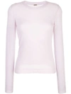 ADAM LIPPES FLORAL KNIT TOP