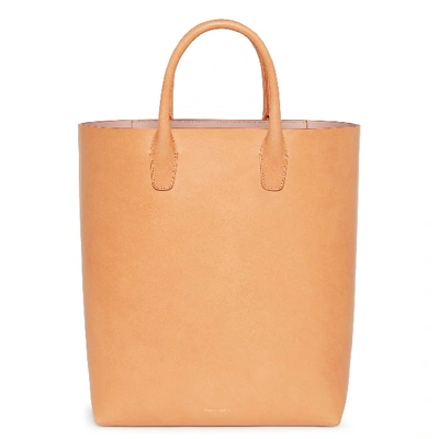 Mansur Gavriel Cammello North South Tote In Antico