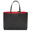 Mansur Gavriel Small Tote In Black/flamma