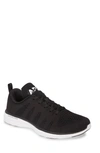 Apl Athletic Propulsion Labs Athletic Propulsion Labs Techloom Pro Knitted Sneakers In Black/ White/ Black