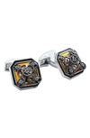 TATEOSSIAN GEAR CUFF LINKS,CF0025