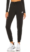 NIKE NIKE NSW ESSENTIAL TIGHT FLEECE PANT IN BLACK.,NIKR-WP40