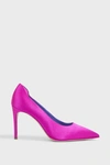 Victoria Beckham 90mm Vb Satin Pumps In Pink