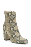 Vince Camuto Dannia Bootie In Natural Leather