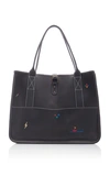 NICK FOUQUET BUNGALOW EMBROIDERED LEATHER TOTE,730947