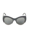 Pomellato 48mm Cat Eye Sunglasses In Grey