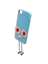 Fendi Embellished Faux Leather Iphone 7 Case In Blue