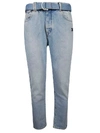 OFF-WHITE DIAG SLIM LOW CROTCH JEANS,11051491