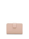 Prada Medium Saffiano Leather Wallet In Rosa