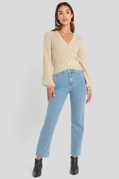 Chloé Straight Leg Jeans - Blue In Mid Blue