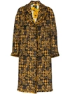 DOLCE & GABBANA SINGLE-BREASTED TWEED COAT