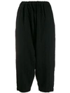 COMME DES GARÇONS COMME DES GARÇONS STRIPED CROPPED TROUSERS