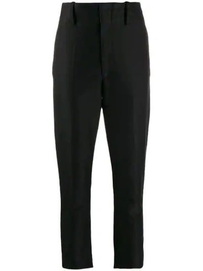 Isabel Marant Étoile Noah Tapered Wool Trousers In Black