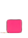 COMME DES GARÇONS COMME DES GARÇONS WALLET ZIPPED MINI WALLET - 粉色