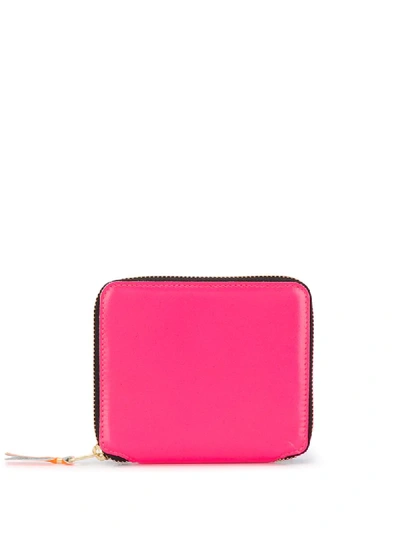 Comme Des Garçons Wallet Zipped Mini Wallet - 粉色 In Pink