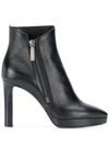 SAINT LAURENT HALL ZIP 90MM ANKLE BOOTS