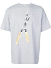 Supreme Shears Tee In Grey