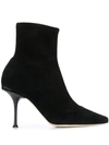 SERGIO ROSSI ANKLE SOCK BOOTS