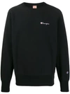 Champion Pullover Mit Rundhalsausschnitt In Black