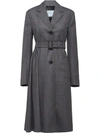 PRADA BELTED COAT