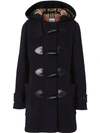 BURBERRY Wool Blend Duffle Coat