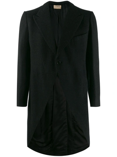 Pre-owned A.n.g.e.l.o. Vintage Cult 1950's Notched Tailcoat In Black